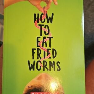 Scholastic Bright Green Cover: How to Eat Fried Worms. Buy 1 Book, Get 1 Free